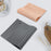 Rollable Silicone Draining Mat Striped Kitchen Heat Resistant Anti Scald Countertop Protective Pad, 30x18cm - Grey - 4