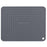 Ripple Design Silicone Draining Mat Kitchen Heat Resistant Pad Countertop Protector, 29x23cm - Grey - 1