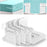 4Pcs Invisible Bed Sheet Fixing Fasteners Detachable Home Bedding PP Clips - White - 3