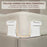 4Pcs Invisible Bed Sheet Fixing Fasteners Detachable Home Bedding PP Clips - White - 4