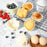 10PCS Silicone Baking Molds DIY Non-Stick Cake Cups Baking Tool (BPA Free, FDA Certified) - Strawberry - 7