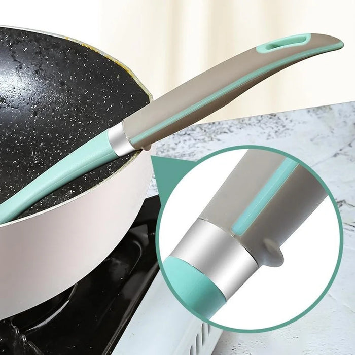 4Pcs / Set Silicone Kitchen Utensils Spatula Ladle Non-Stick Pan Cooking Tools (BPA Free, FDA Certified) - 4