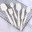 6Pcs / Set Silicone Kitchen Utensils Cooking Tools Cream Scraper Spatula Oil Brush Kit (BPA Free, FDA Certified) - 6