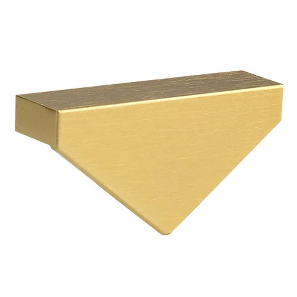 TNH3311 Triangle Copper-Colored Drawer Pull Handle Wardrobe Cabinet Aluminum Alloy Handle - 1
