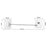FQ3 Multifunction Child Safety Lock for Window Door Refrigerator Cabinet 3mm Steel Cable Lock - White Square - 5