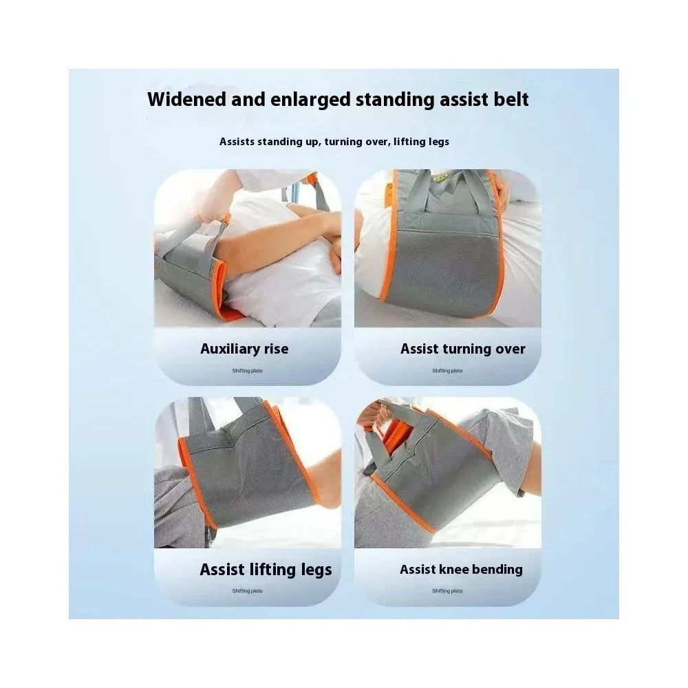 Transfer Sling for Patient Wheelchair Bed Nursing Moving Assistance Lifting Belt for Disabled / Seniors / Elderly / Injured - 3