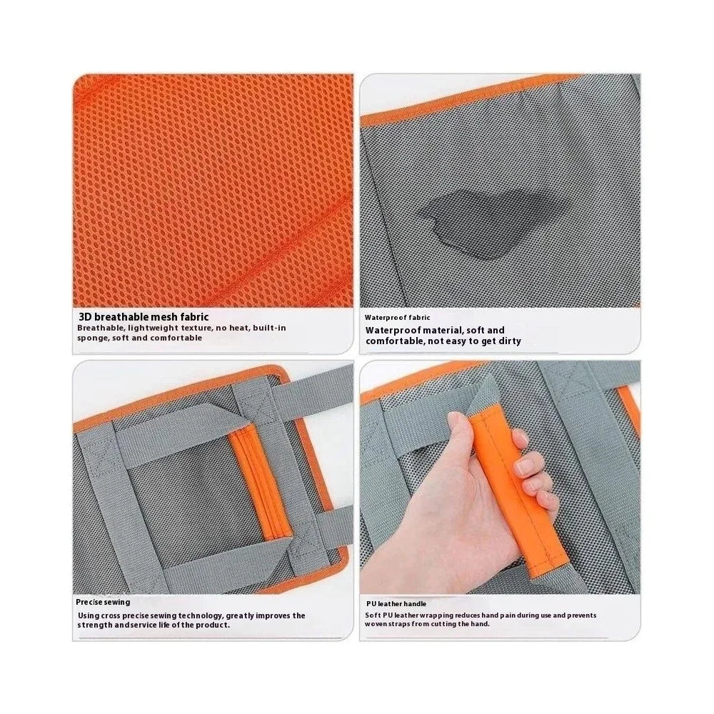 Transfer Sling for Patient Wheelchair Bed Nursing Moving Assistance Lifting Belt for Disabled / Seniors / Elderly / Injured - 4