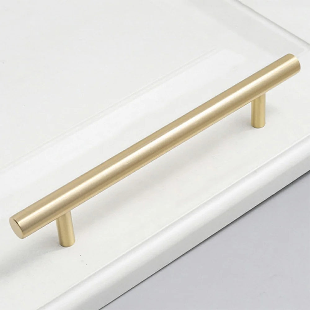 1019-160 Luxury Brass Furniture Handle Cabinet Drawer Wardrobe French Style Door Pull Handle - 1