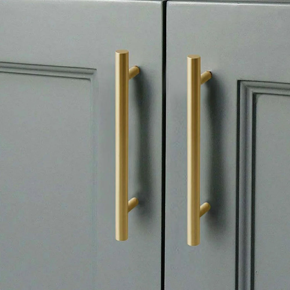1019-160 Luxury Brass Furniture Handle Cabinet Drawer Wardrobe French Style Door Pull Handle - 3
