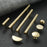 Hammered Texture Brass Cabinet Handle European Style Drawer Wardrobe Single Hole Hardware Pull Handle - 4