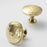 Hammered Texture Single Hole Brass Cabinet Handle European Style Drawer Wardrobe Door Pull Knob - 2