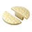Semicircle Hammered Texture Single Hole Cabinet Handle European Style Drawer Wardrobe Door Brass Pull Knob - 2