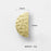 Semicircle Hammered Texture Single Hole Cabinet Handle European Style Drawer Wardrobe Door Brass Pull Knob - 7