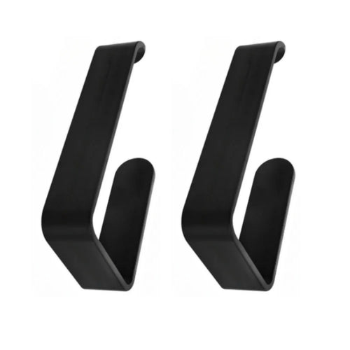 170-2 2Pcs Acrylic Curtain Holdback No Drilling Adhesive Wall Mount Curtain Tieback Buckle - 1