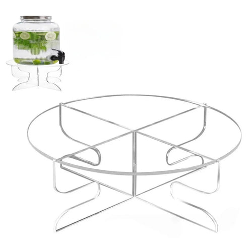 YX172 Acrylic Beverage Dispenser Stand Cupcakes Storage Rack Shelf Up To 19cm Diameter - 1
