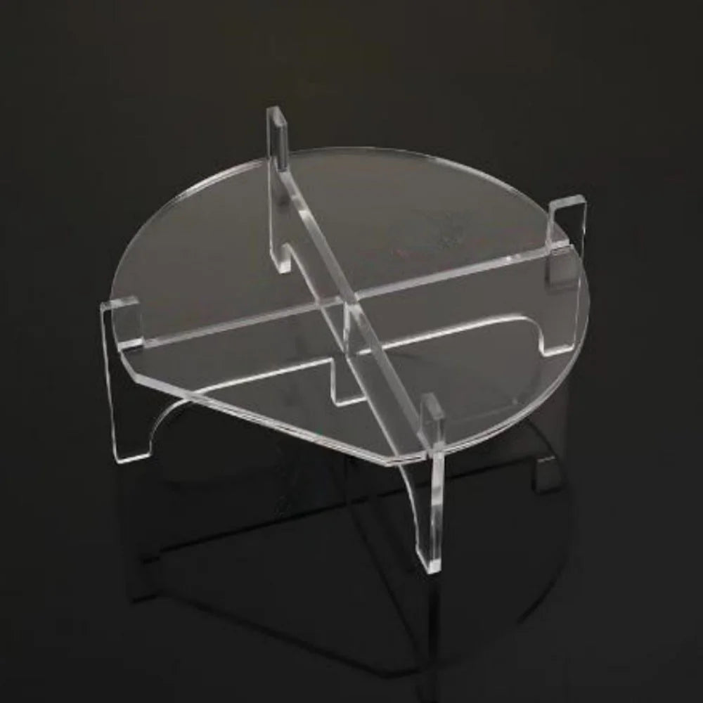 YX171-1 Acrylic Beverage Dispenser Stand Small Size Drink Holder Plant Pot Support for Party Kitchen Events - 2
