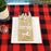 3Pcs / Set Burlap Cutlery Holder Lace Tableware Knife Fork Pouch Pocket Christmas Tablet Decoration - Bowknot - 3
