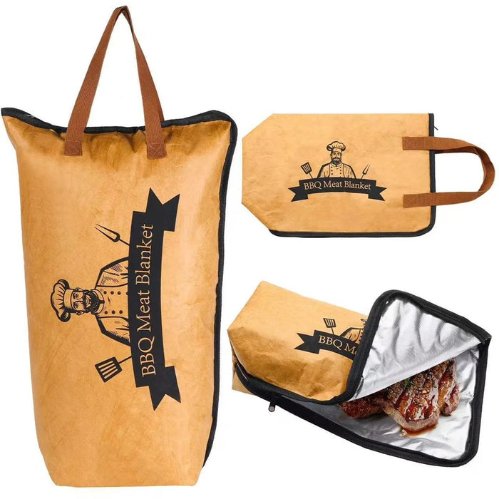 21 Inch Insulated Cooler Bag BBQ Picnic Oilproof Aluminum Foil Meat Water Storage Bag (BPA Free, No FDA) - 1