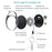 Retractable ID Badge Holder Zinc Alloy Buckle Dual Card Slots PC Card Case for Students Office Workers - Vertical - 5