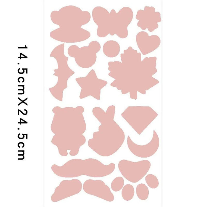 Self-Adhesive Repair Patches Down Jackets Raincoats Tents No Cut Waterproof Tear Resistant Fabric Patch - Light Pink - 7