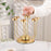 360 Degree Rotating Mug Holder Stainless Steel 6 Hooks Cup Drying Rack Kitchen Drinkware Organizer, Gold - 5
