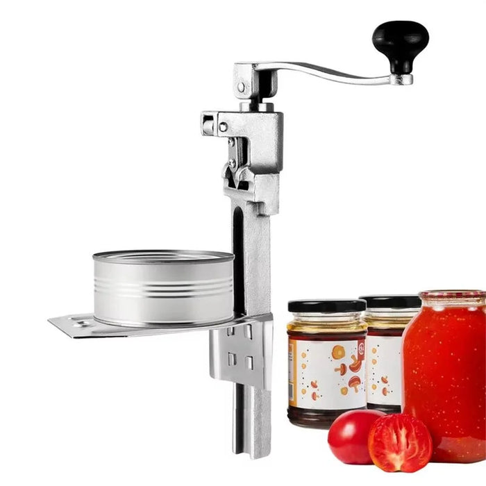 Manual Can Opener with Long Handle Commercial Table Clamp Opener for Restaurant Hotel - 6
