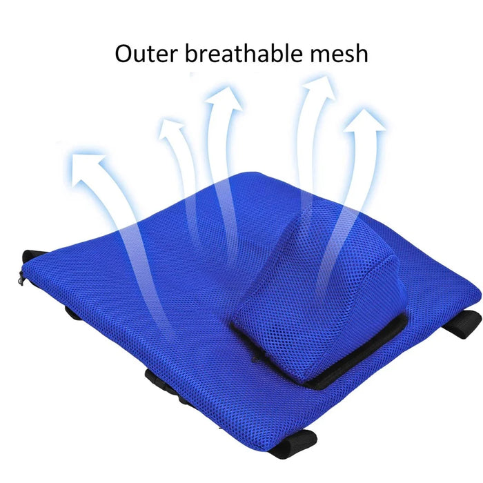 Elderly Wheelchair Cushion Limiter Adjustable Elastic Support Seat Pad for Paralysis Patients - 6