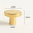 Size M Brass French Cabinet Pull 6134 Hammered Texture Wardrobe Handle Drawer Knob Single Hole, 25 x 20mm - Gold - 6