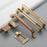 New Chinese-Style Brass Drawer Pulls Single Hole Handles for Wardrobe, Cabinet Furniture Hardware - Gold - 3