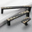 New Chinese Style Brass Drawer Pull 128mm Hole Centers C-Shaped Handle for Cabinet Wardrobe Cupboard - Gold - 4