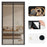 90 x 210cm Anti Mosquito Door Curtain Magnetic Automatic Closing Breathable Mesh Door Screen - Black - 1