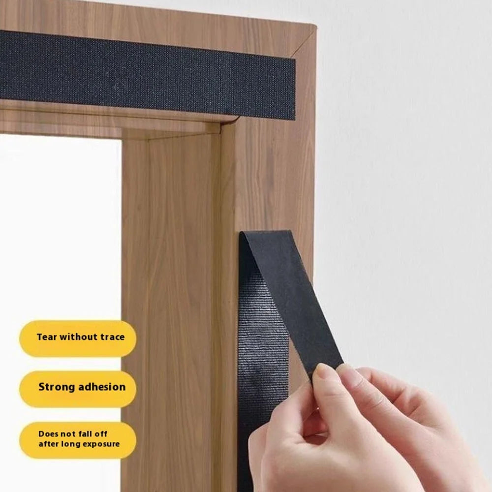 150 x 210cm Anti Mosquito Door Curtain Magnetic Automatic Closing Breathable Mesh Door Screen - Black - 7