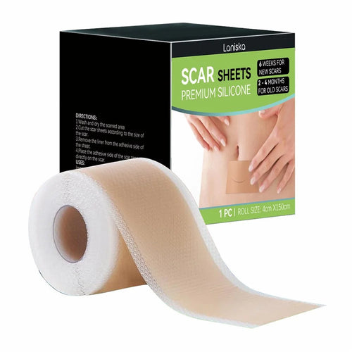 LANISKA Ultra Thin Silicone Skin Care Patch for Scar Treatment Breathable Scar Removal Sheets, LA-A06-0036-01 - 1