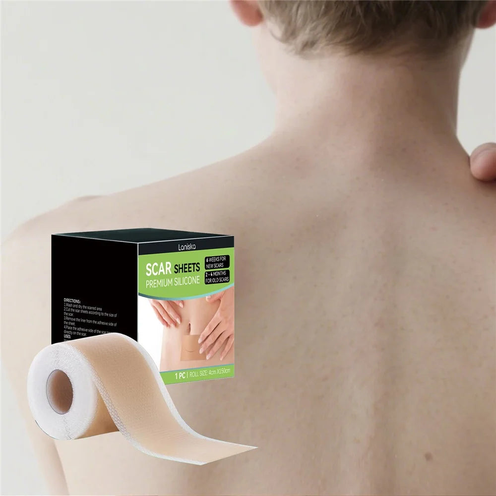 LANISKA Ultra Thin Silicone Skin Care Patch for Scar Treatment Breathable Scar Removal Sheets, LA-A06-0036-01 - 3