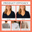 ZERILINA 1 Pair Non Slip Washable Shoulder Pads Reusable Invisible Shoulder Enhancer, ZE-B08-0002-01 - 2