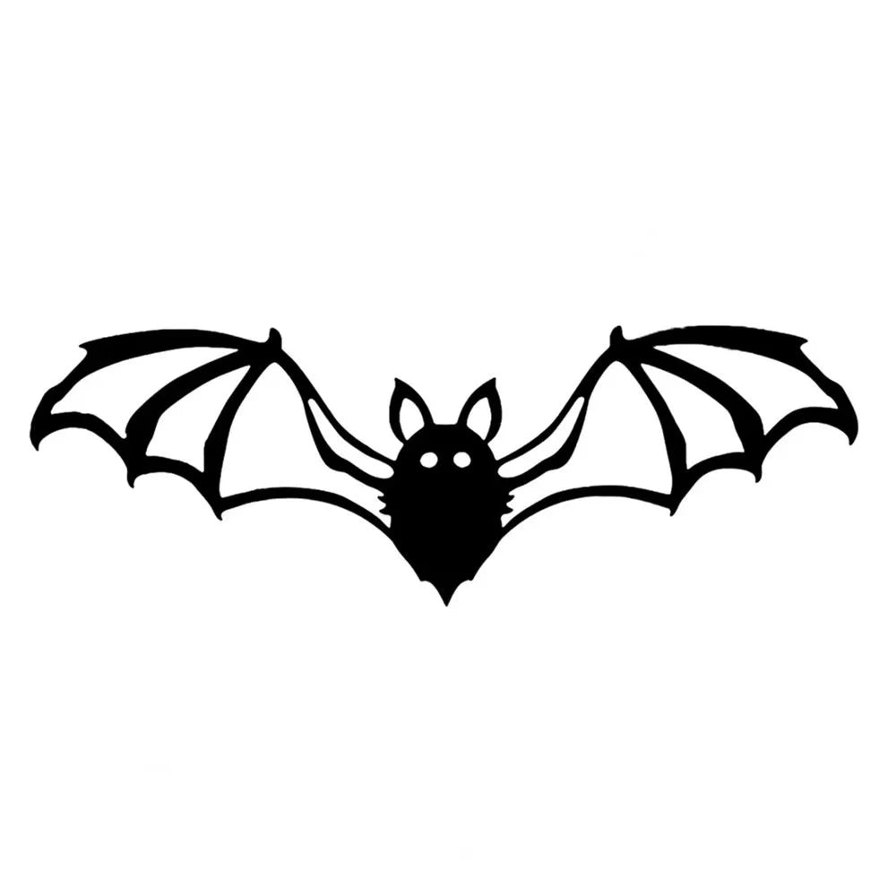 PJ4001 12Pcs / Set 3D Halloween Bat Wall Decals PVC Removable Spooky Sticker for Bedroom Living Room - 2