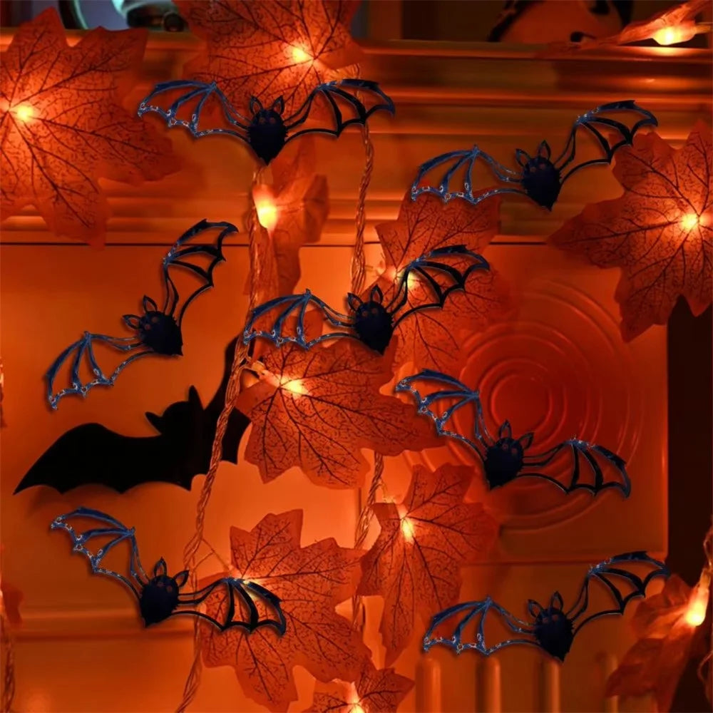 PJ4001 12Pcs / Set 3D Halloween Bat Wall Decals PVC Removable Spooky Sticker for Bedroom Living Room - 4
