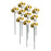 G333 10Pcs / Set Artificial Bee Lawn Stakes Yard Ornaments Realistic Insect Decoration for Outdoor Garden - 1