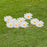 G329 10Pcs / Set Simulated Daisy Shape Garden Stake Outdoor Courtyard Patio Lawn Decoration - 5