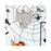 Halloween Handmade Woven White Ghost Tapestry Spooky Holiday Wall Hanging Decoration, Size S - 4