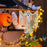 Halloween Handmade Woven White Ghost Tapestry Spooky Holiday Wall Hanging Decoration, Size S - 5