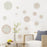 Large Hydrangea Flower Wall Decal for Living Room Office PVC Sticker Background Wall Decoration - 2