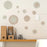 Large Hydrangea Flower Wall Decal for Living Room Office PVC Sticker Background Wall Decoration - 4