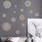 Large Hydrangea Flower Wall Decal for Living Room Office PVC Sticker Background Wall Decoration - 5