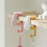 2Pcs Adjustable Desk Storage Hook for Students Cute Duck Design Backpack Hanger Table Edge Clip Space Saving - Pink - 7