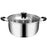 Stainless Steel Thickened 26cm Soup Pot Double Handle Gas Stove Cookware with Glass Lid (BPA Free, No FDA) - 1