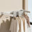 Foldable Clothes Drying Rack Space Saving ABS Carbon Steel Balcony Indoor Laundry Hanger, 70cm Length - 2