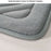 40 x 60cm Coral Fleece Doormat Embossed Memory Foam Bath Mat Non Slip Absorbent Bathroom Rug - Light Grey - 5