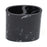 Nordic Marble Pattern 5-Piece Bathroom Accessories Set Resin Toiletries Kit Luxury Washroom Decor - Ink Black - 3