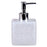 400ml Reusable Dispenser Bottle Hand Soap Shampoo Body Wash Lotion Detergent Refillable Resin Pump Container - Pearl White - 1